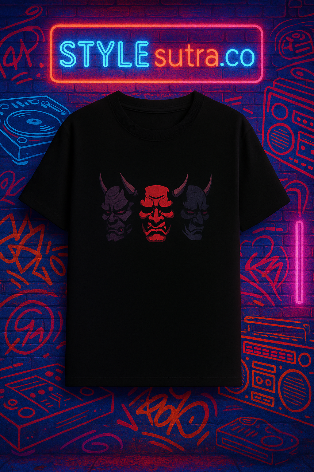 BOXY FIT "Horned Vengeance Tee"