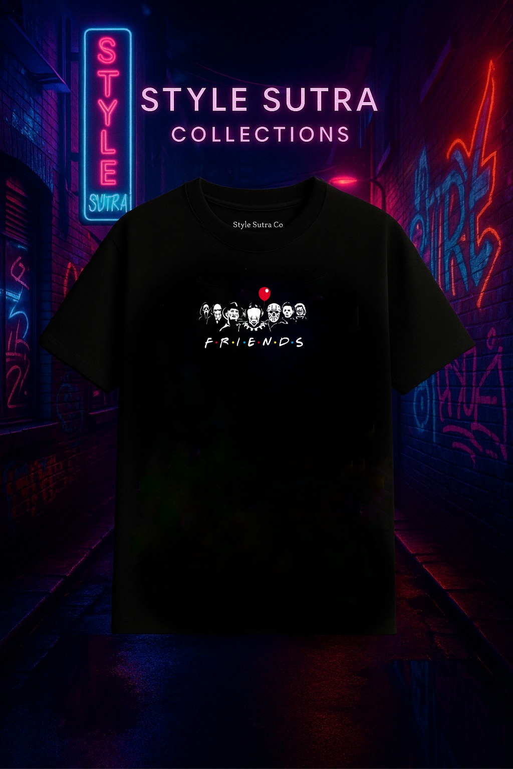 BOXY FIT Slasher Squad Mystery Ride Tee