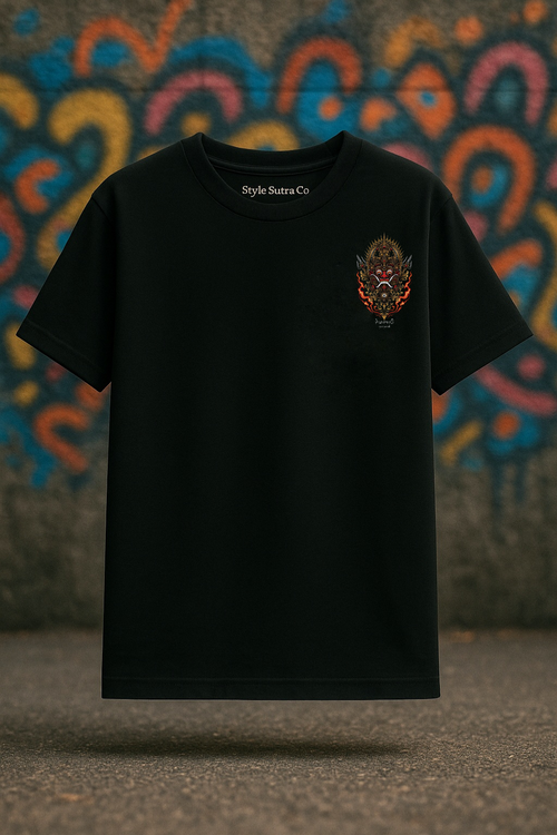 BOXY FIT Divine Fury Tee – Rakshasa Edition